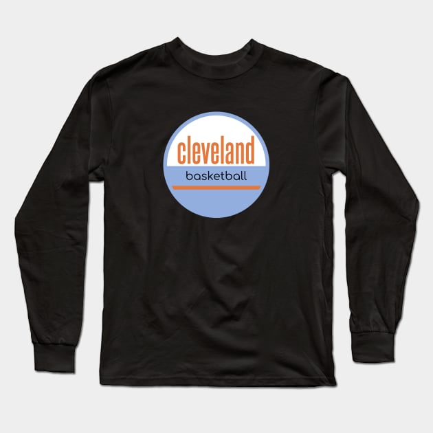 cleveland basketball Long Sleeve T-Shirt by BVHstudio